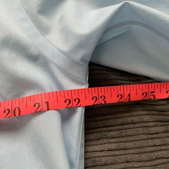 Mens Pronto Uomo Non Iron Light Blue Button Up Dress Shirt 16.5 36/37 - Picture 6 of 6